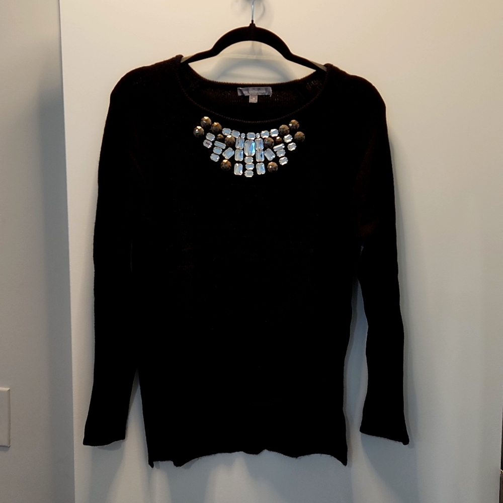 Women's jeweled sweater